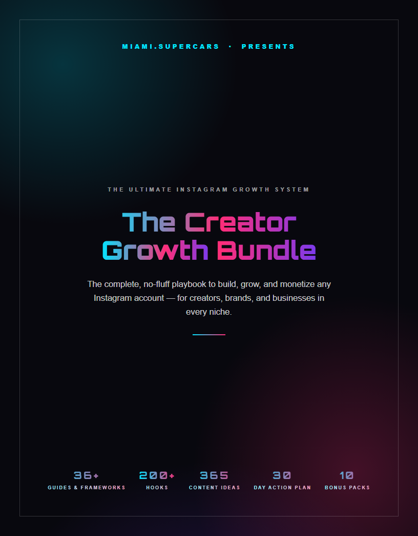 The Creator Growth Bundle cover