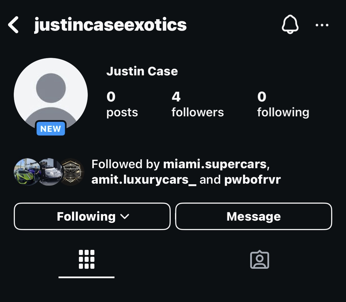 Client before - 4 followers